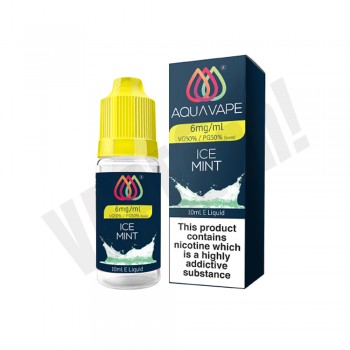 AQUA VAPE 50/50 - Ice Mint -  10ml